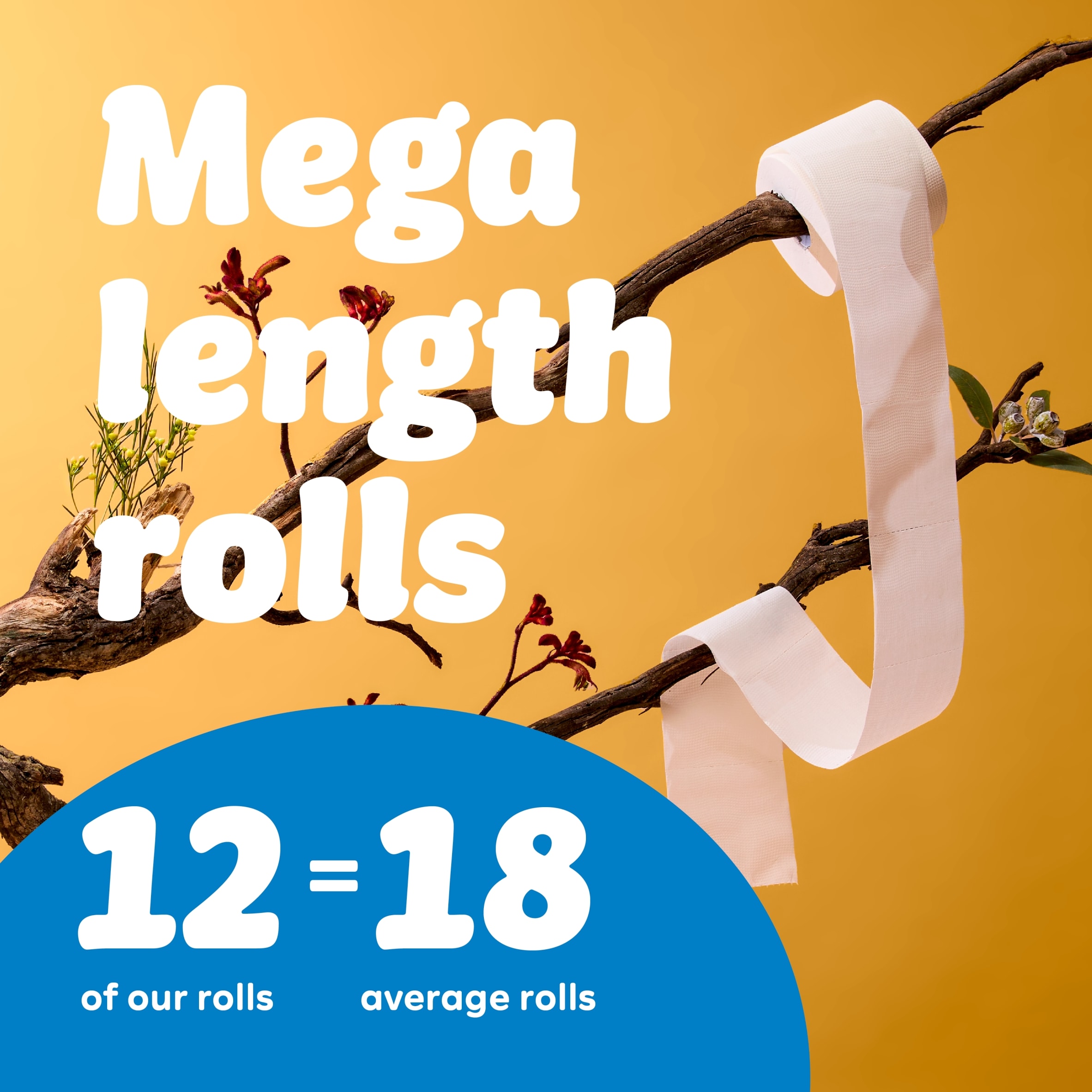 Who Gives A Crap Extra Soft Limited Edition Toilet Tissue 12 Mega Rolls thumbnail 2