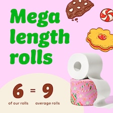 Who Gives A Crap Extra Soft Limited Edition Toilet Tissue 12 Mega Rolls thumbnail 3