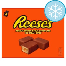 Reese's Peanut Butter & Milk Chocolate Ice Cream Bites 8 x 28ml