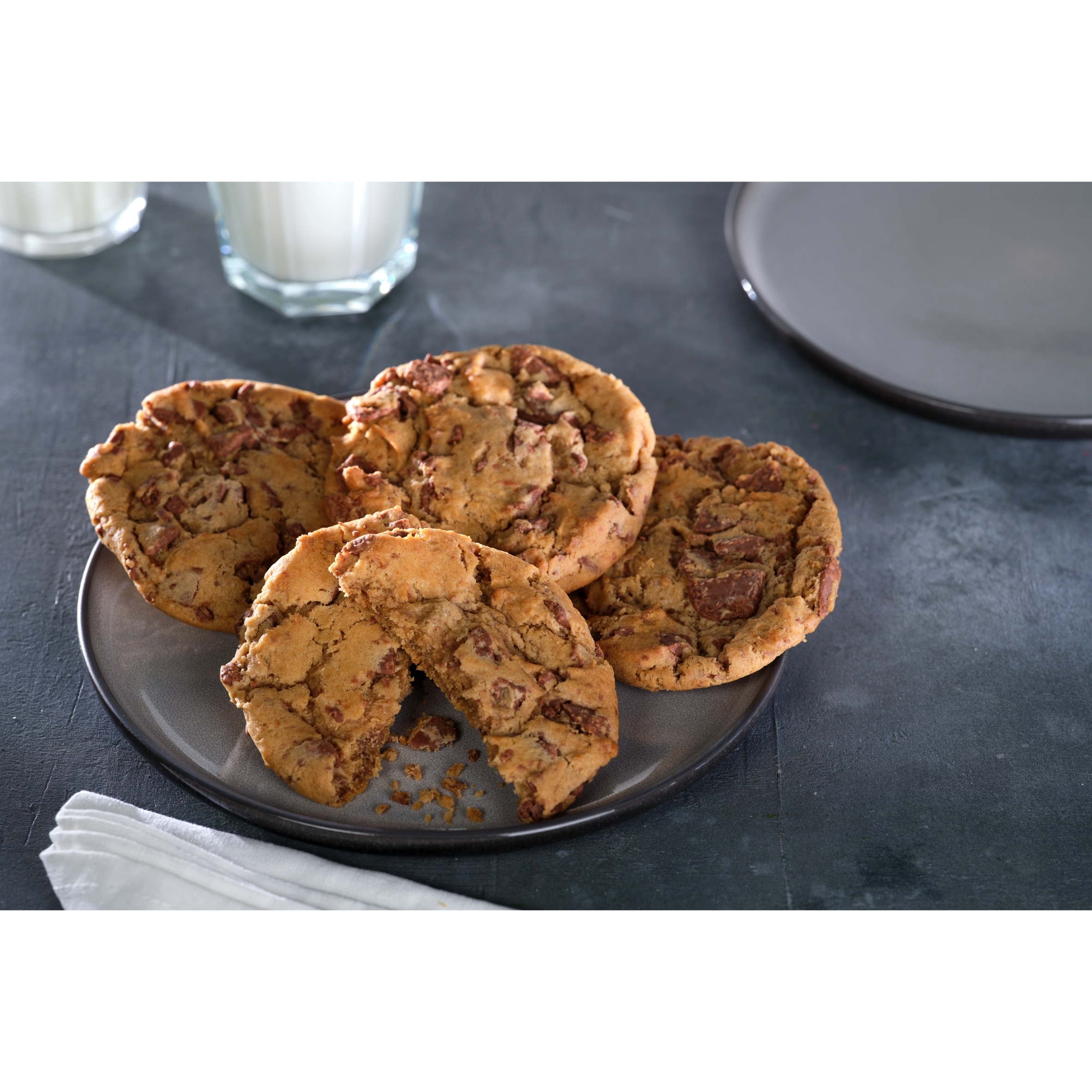 Tesco Finest Belgian Milk Chocolate Cookies 4 Pack