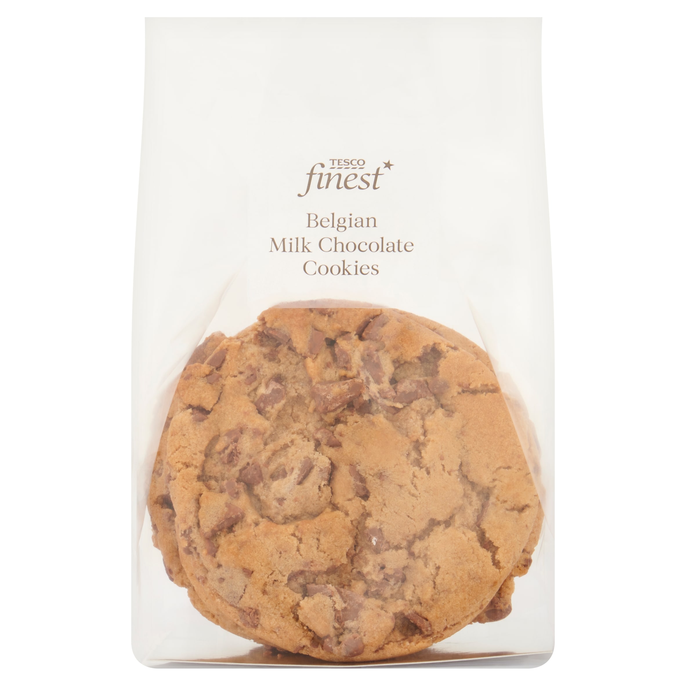 Tesco Finest Belgian Milk Chocolate Cookies 4 Pack thumbnail 2