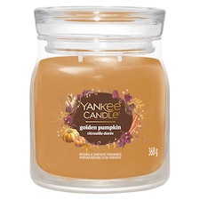 Yankee Candle Signature Medium Jar Golden Pumpkin 368g