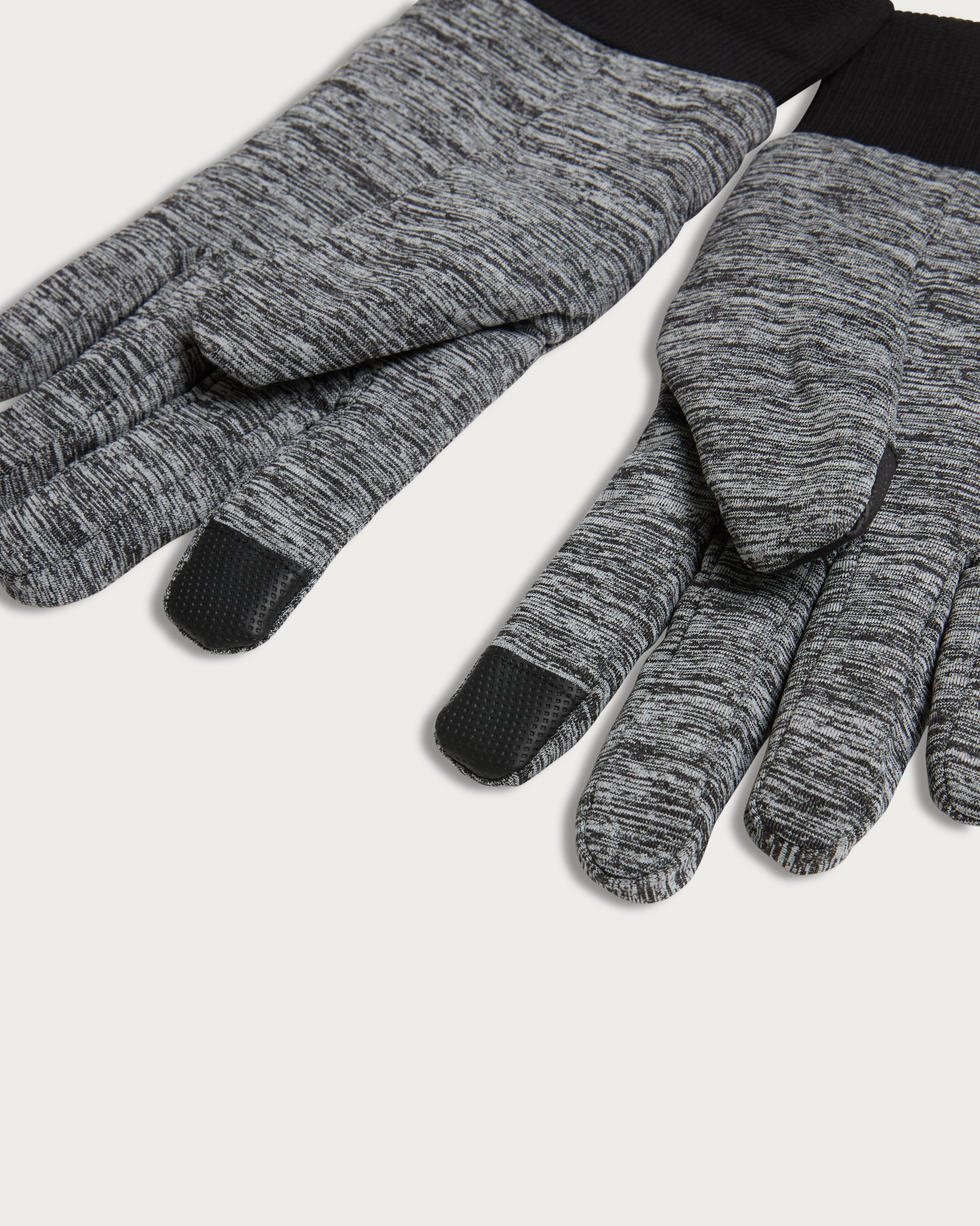 F&F Touchscreen Gloves in Grey thumbnail 2
