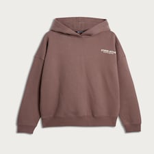 F&F Active Cotton Rich Slogan Hoodie in Brown thumbnail 4