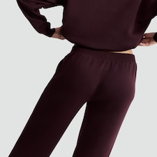 F&F Active Wide Leg Pleated Co-ord Joggers in Berry thumbnail 3