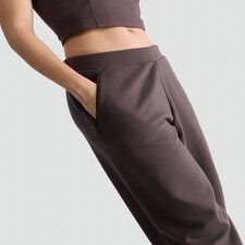 F&F Active Wide Leg Co-ord Joggers in Brown thumbnail 2