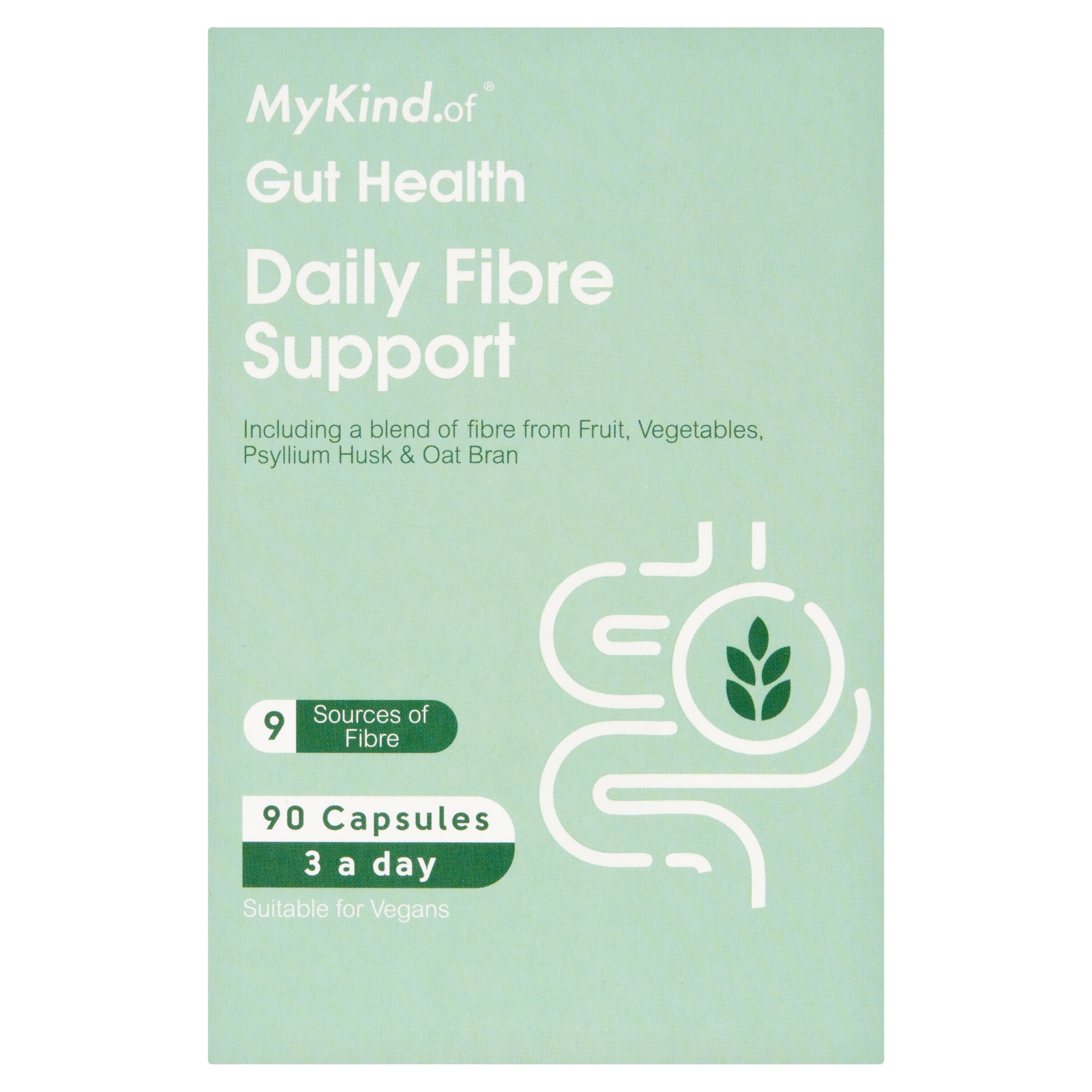 MyKind.of Daily Fibre Support 90 Capsules