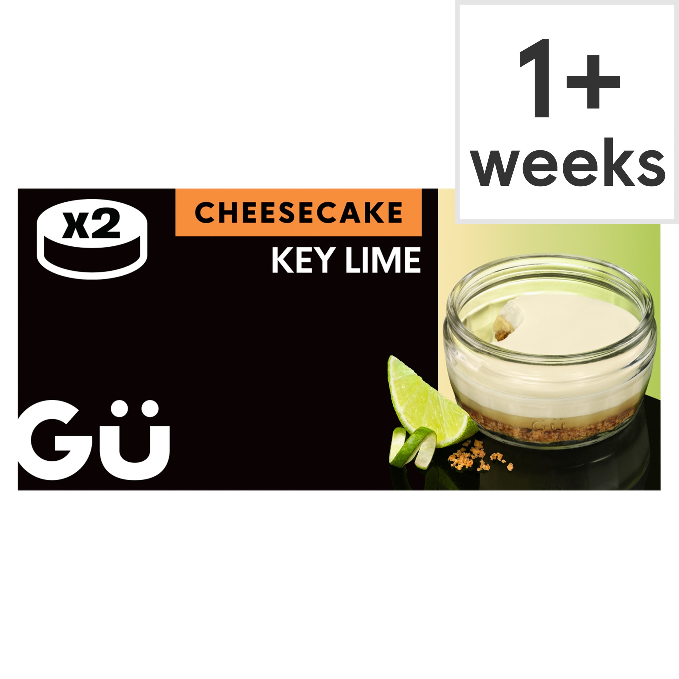 Gu Key Lime Pie Cheesecake Dessert (2x70g)