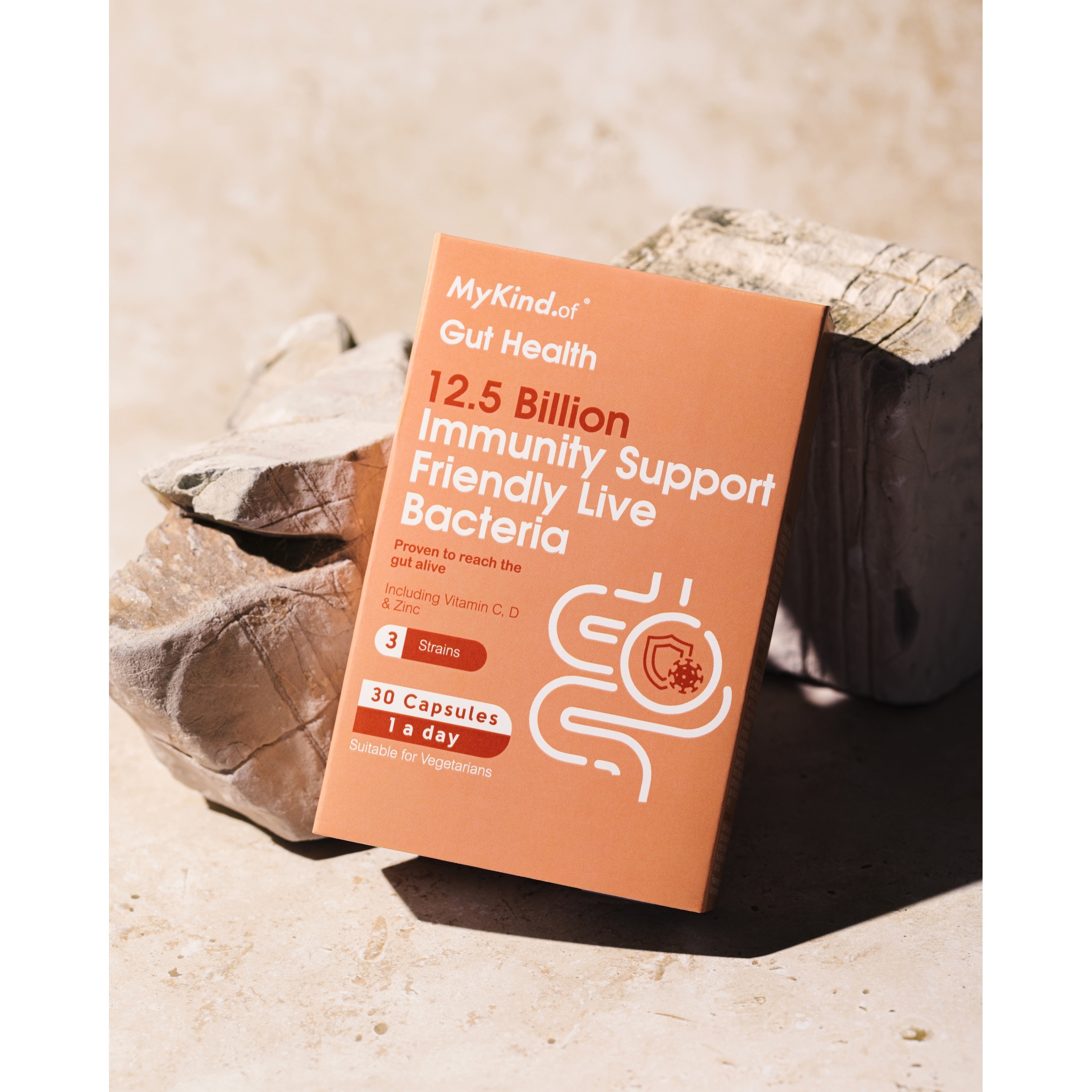 MyKind.of Immunity Support Friendly Live Bacteria 30 Capsules thumbnail 2