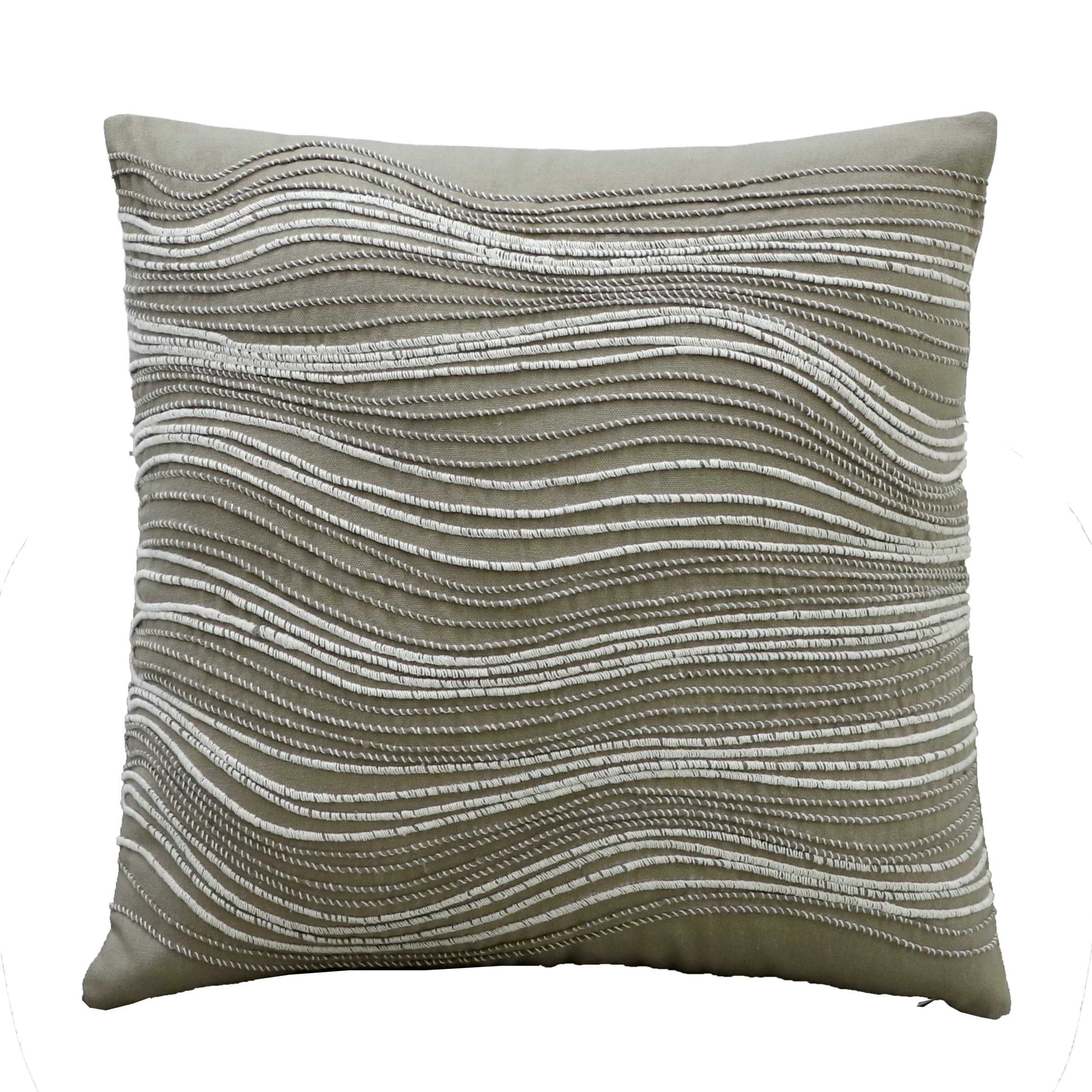 F&F Home Swirl Embroidered Cushion 45x45cm