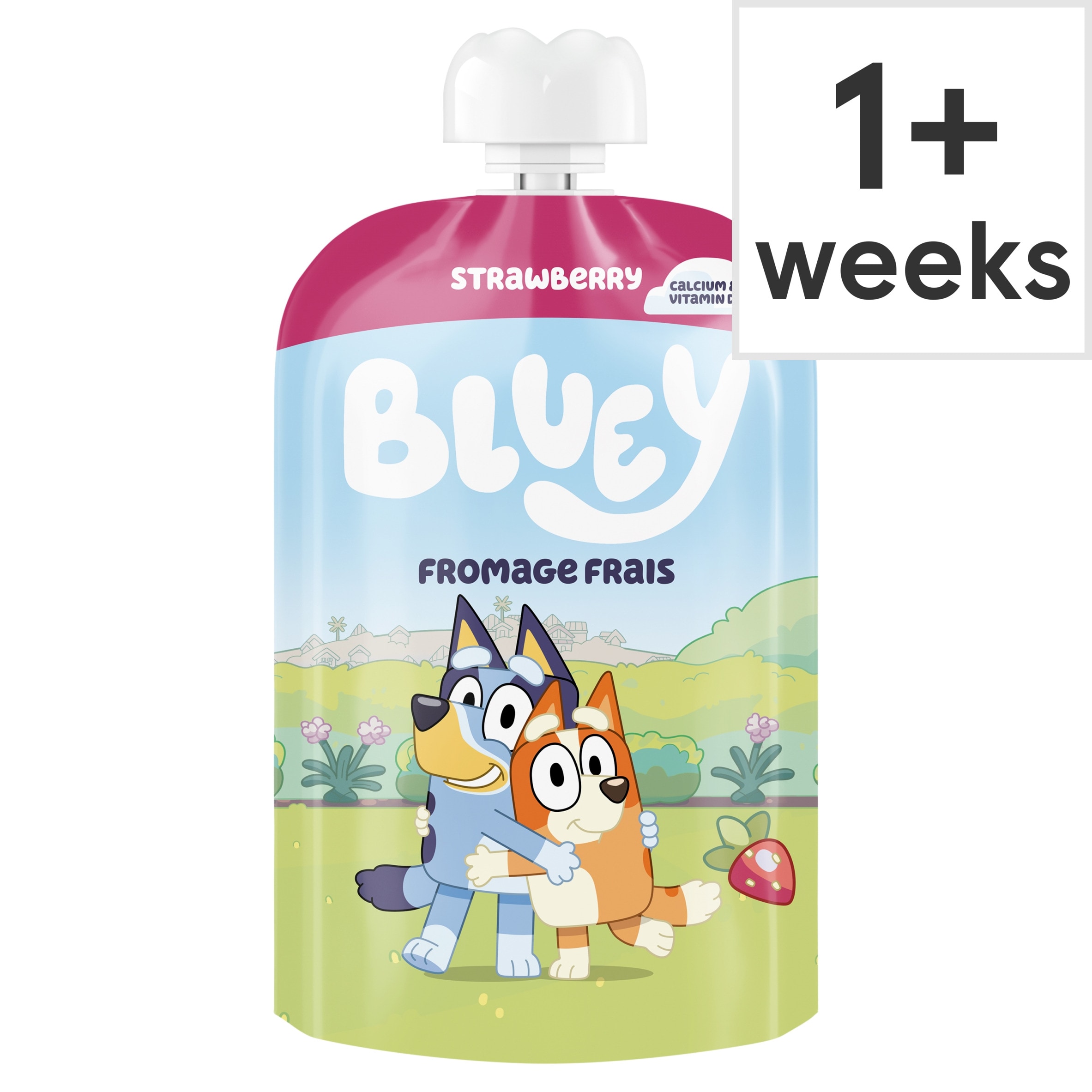 Bluey Strawberry Yogurt Pouch 85g