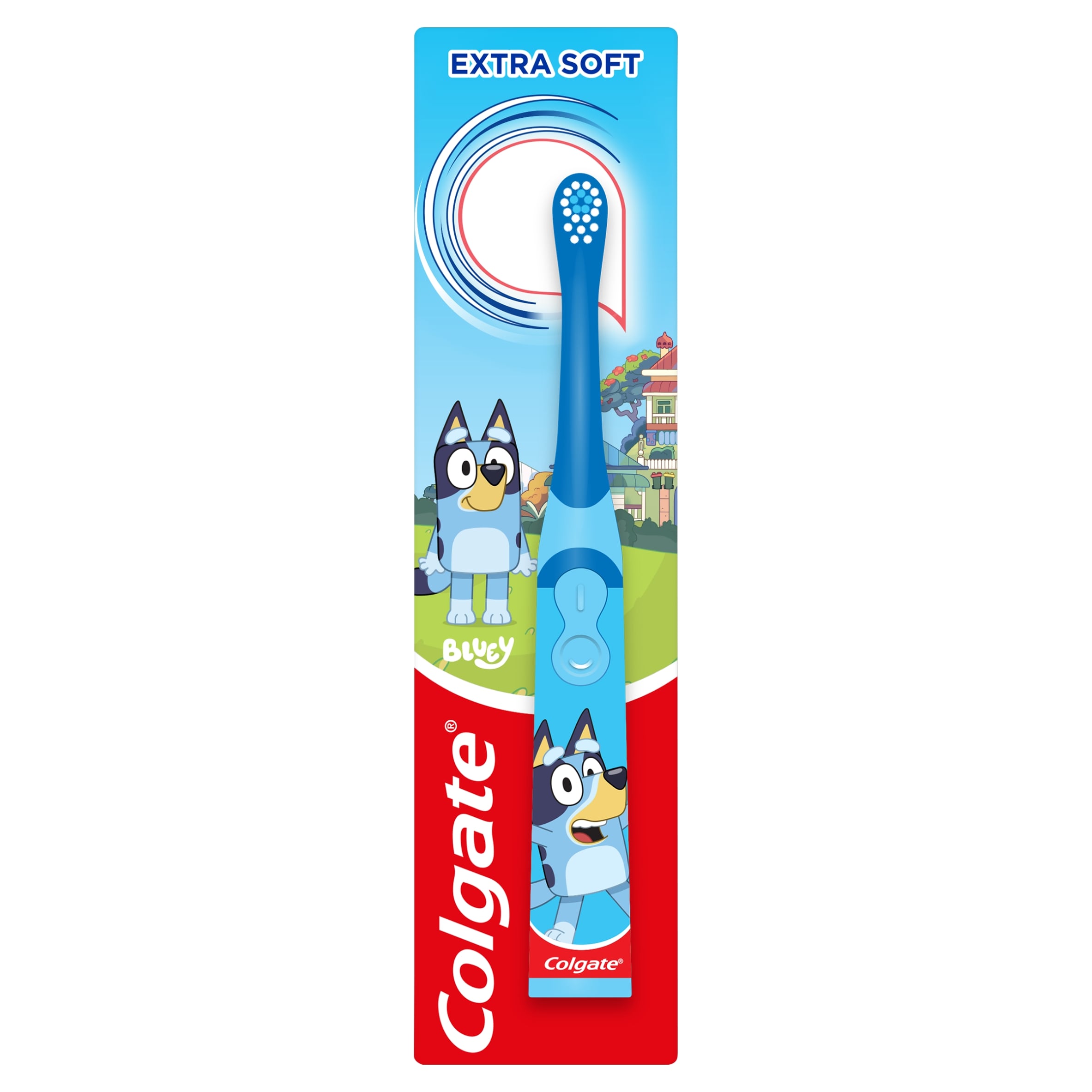 Colgate Kids Bluey Extra Soft Battery Toothbrush