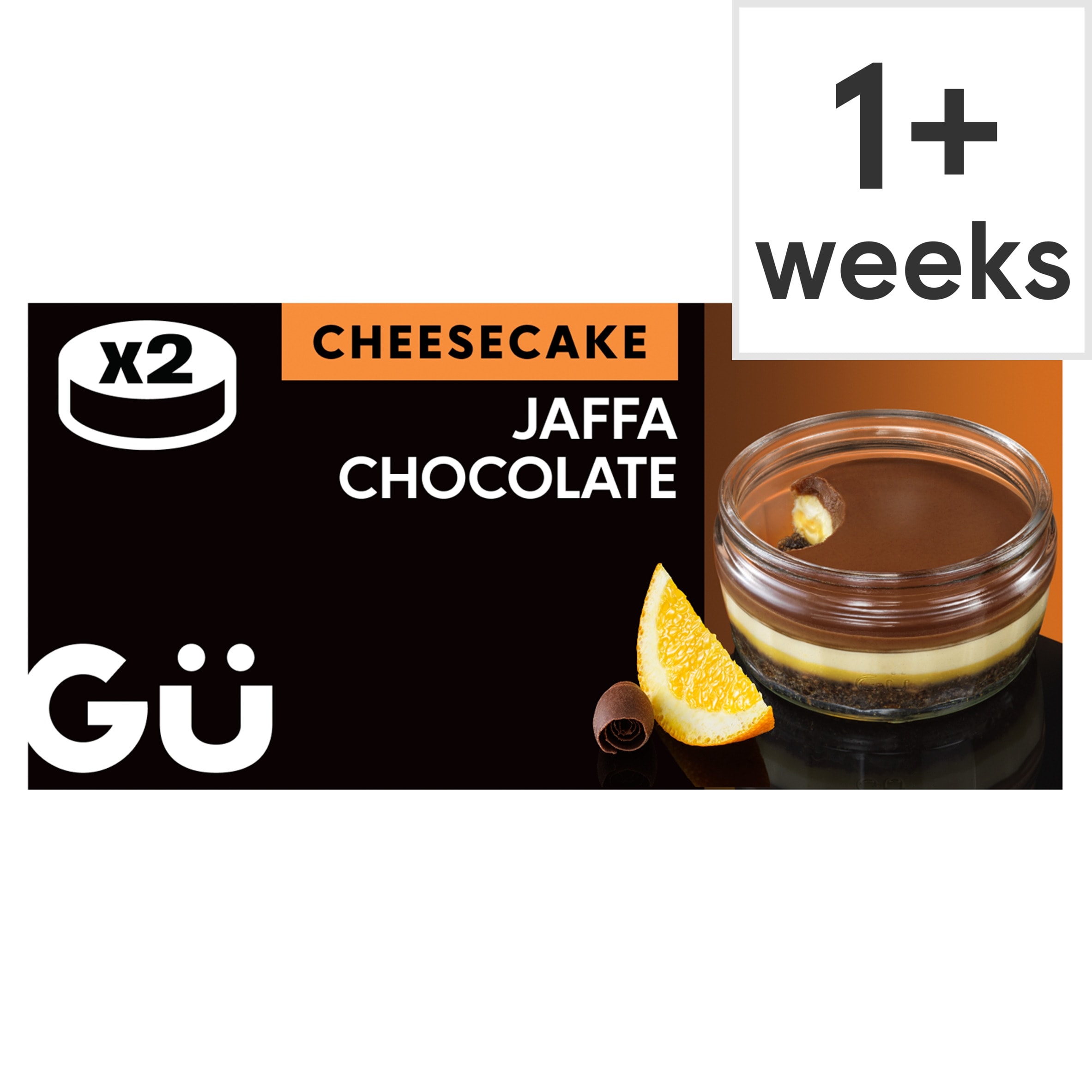 Gu Jaffa & Chocolate Cheesecake Dessert (2x86g)