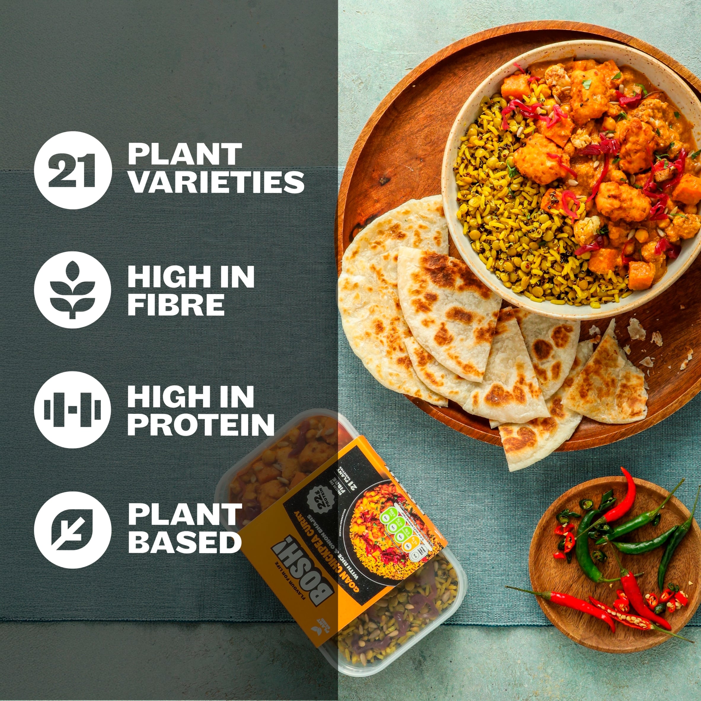 BOSH! Goan Chickpea Curry 380g thumbnail 3