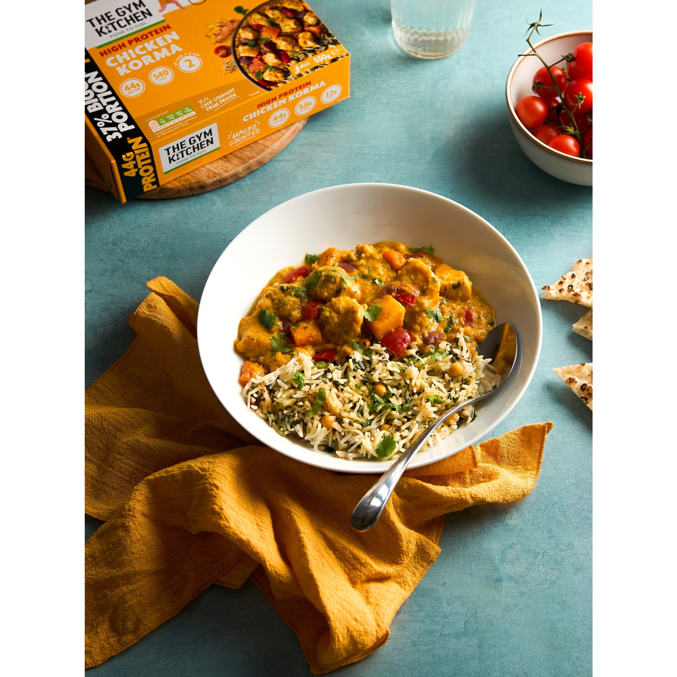 The Gym Kitchen Chicken Korma 550g thumbnail 2