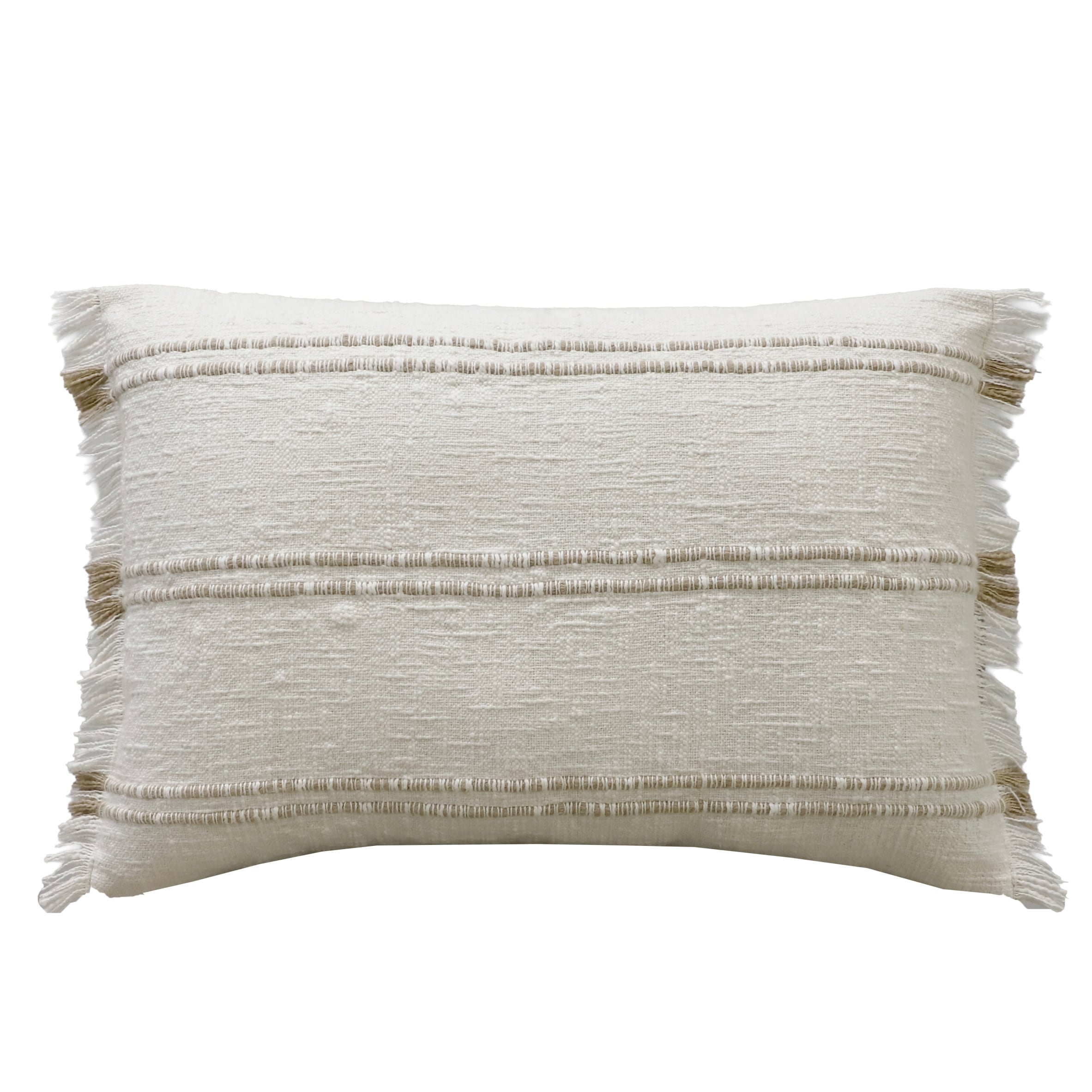 F&F Home Textured Stripe Rectangle Cushion 40x60cm