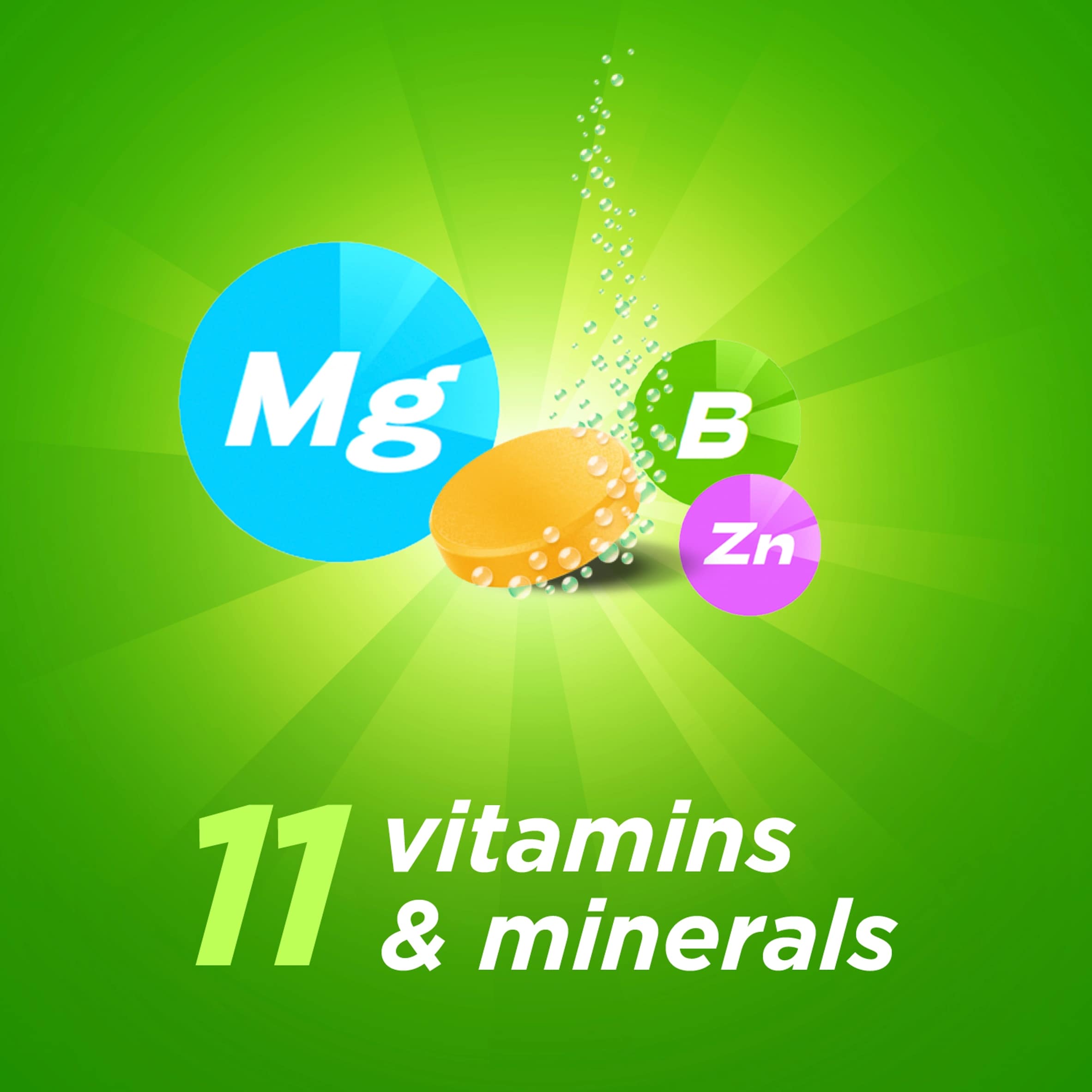 Berocca Energy Release Natural Orange Flavour Sugar Free 15 Effervescent Tablets thumbnail 3