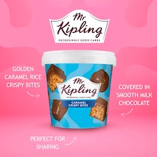 Mr Kipling Chocolate Caramel Crispy Mini Cake Bites 186g thumbnail 2