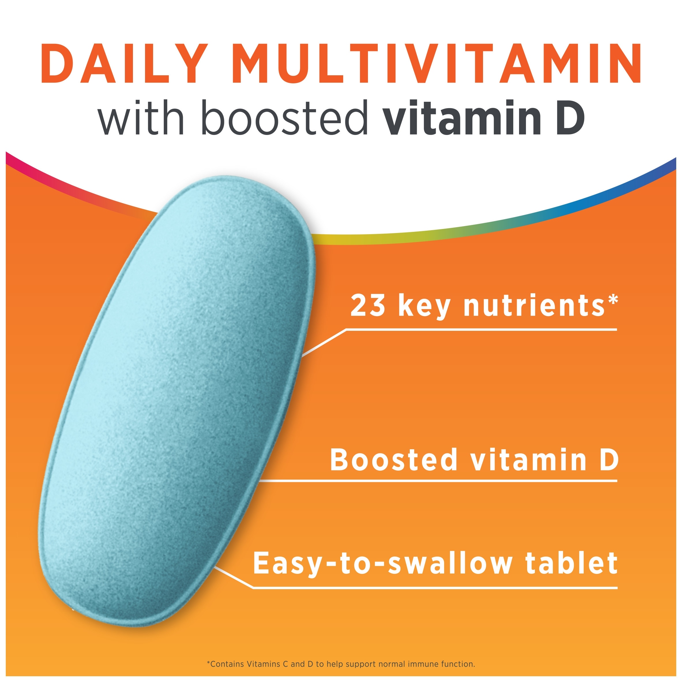 Centrum Vitamin D Boost Supplement 30 tablets thumbnail 4