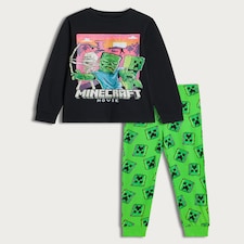 Minecraft Movie Pure Cotton Pyjama Set in Multi