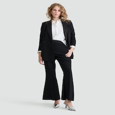 F&F Collared Long Sleeved Blouse in White thumbnail 4