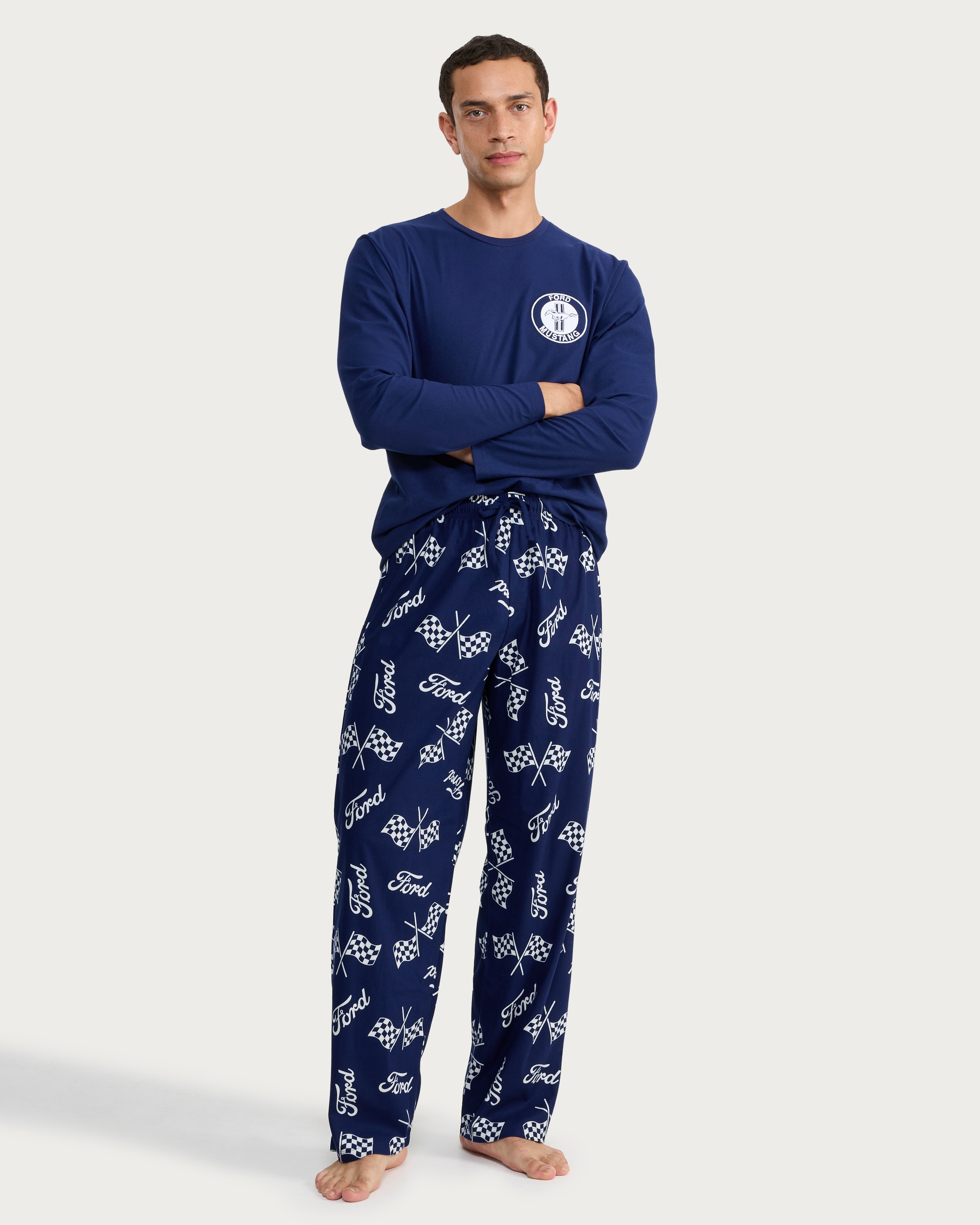 Ford Mustang Pyjama Set in Multi