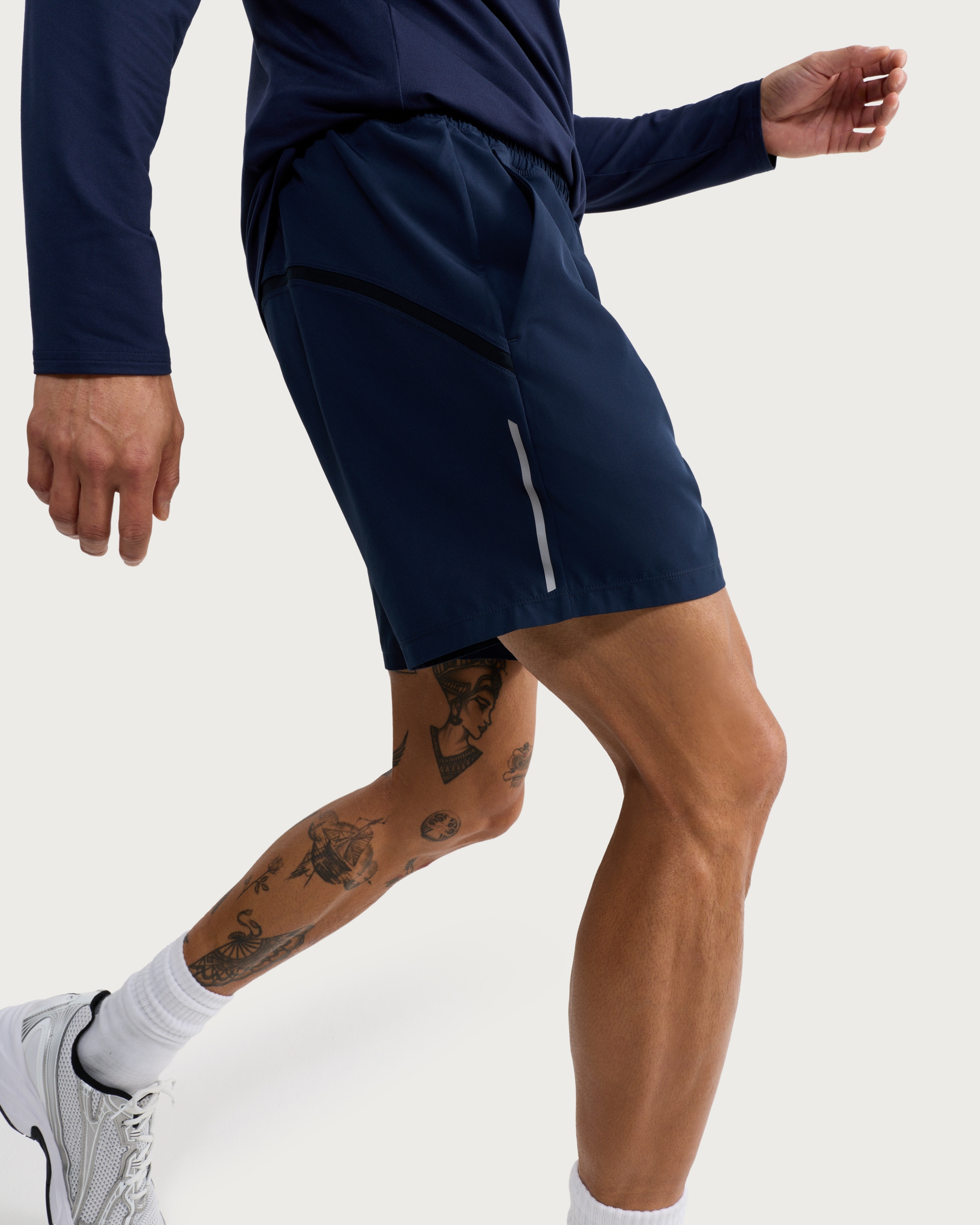 F&F Active ULTRARUN 2 in 1 Running Shorts in Navy