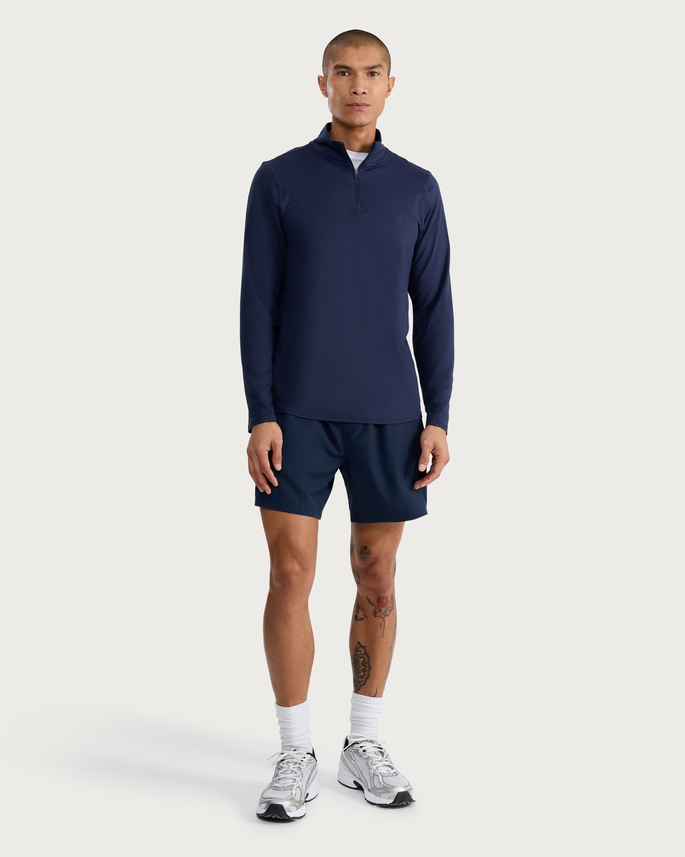 F&F Active ULTRARUN 2 in 1 Running Shorts in Navy thumbnail 3