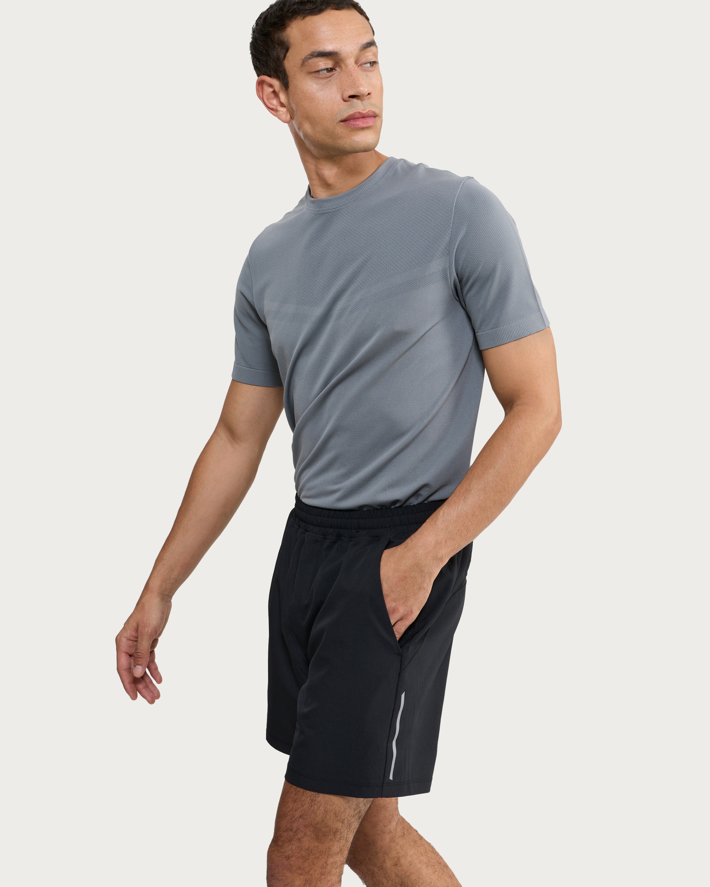 F&F Active ULTRARUN Regular Fit Shorts in Black