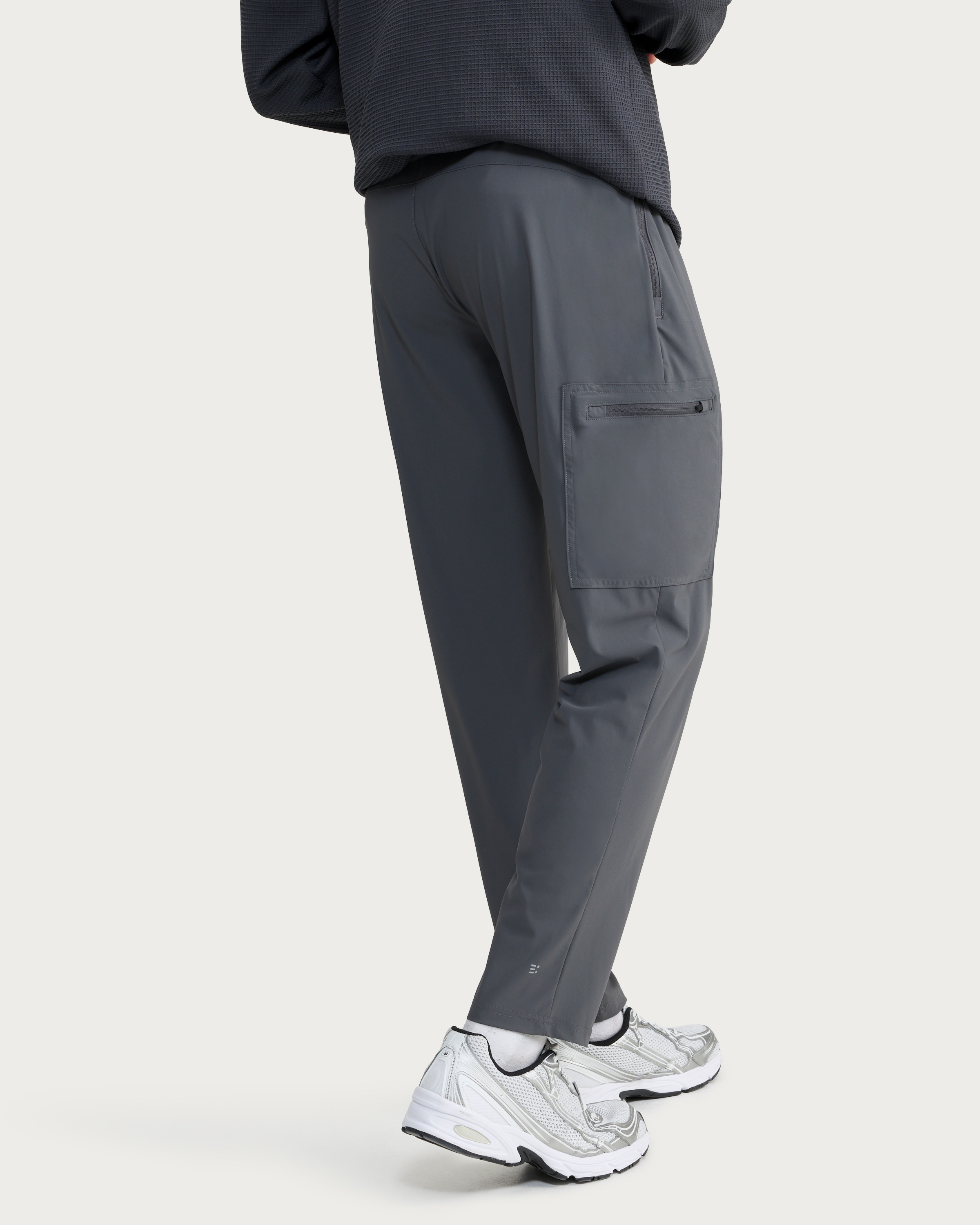 F&F Active ULTRAMOVE Slim Fit Cargo Joggers in Grey thumbnail 3