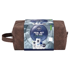 NIVEA MEN Feel Set To Go Skincare Gift Set