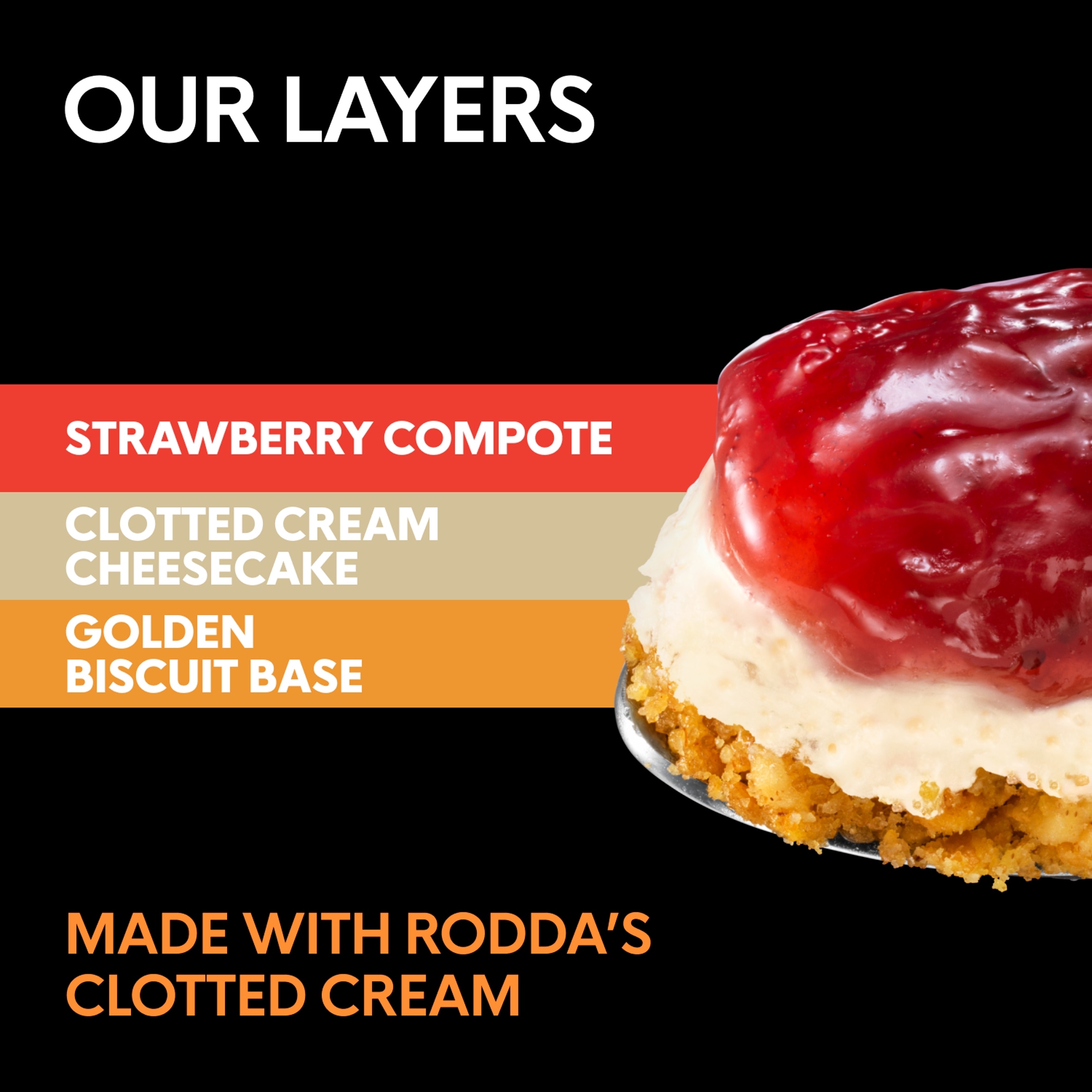 Gu Strawberry & Clotted Cream Cheesecake Dessert (2x82g) thumbnail 2