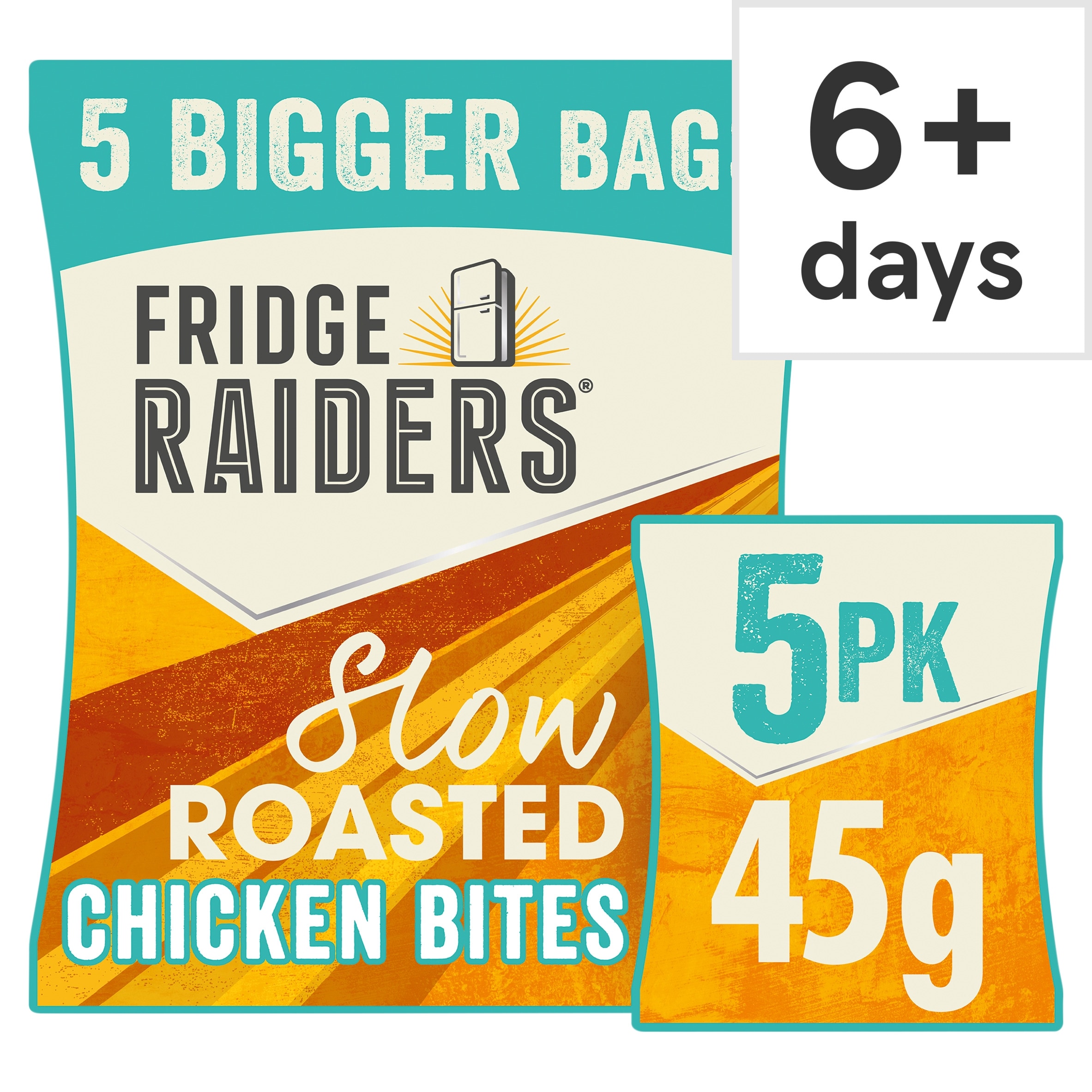  Fridge Raiders Slow Roasted Chicken Bites 5x45g