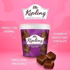 Mr Kipling Double Chocolate Mini Cake Bites 205g thumbnail 2