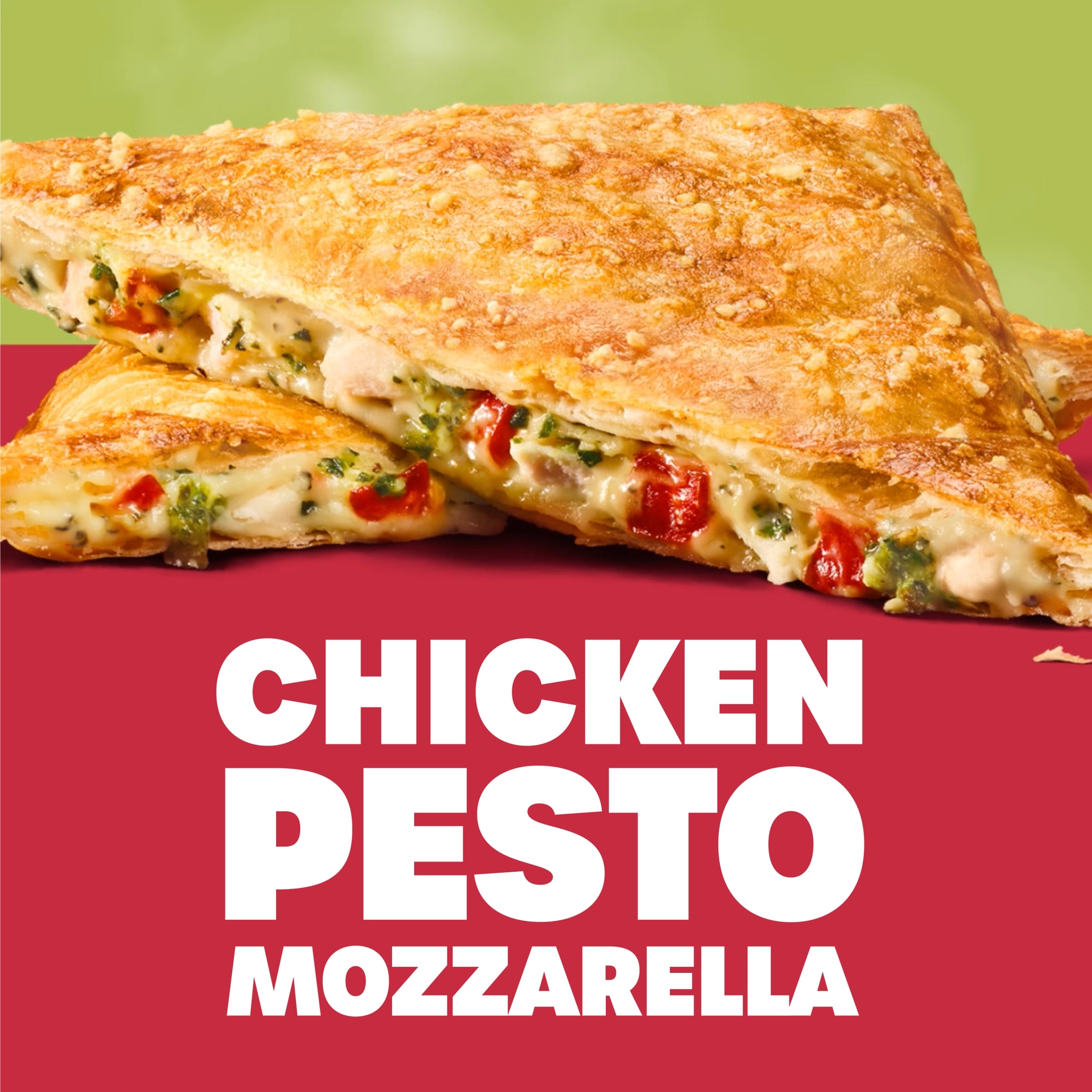 Ginsters Chicken Pesto Mozzarella Pastry Toastie 130g thumbnail 3