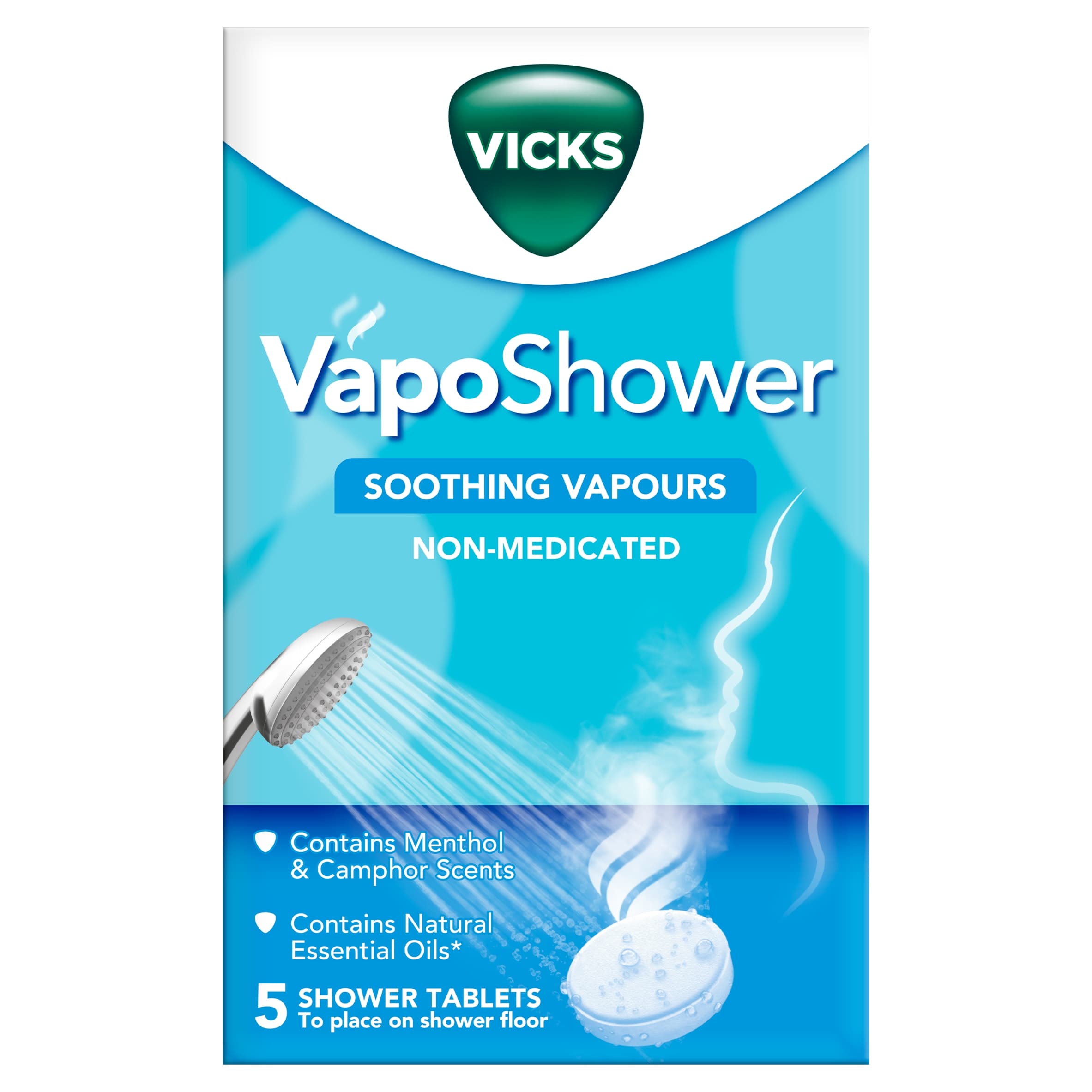Vapo Shower Soothing Vapours 5 count