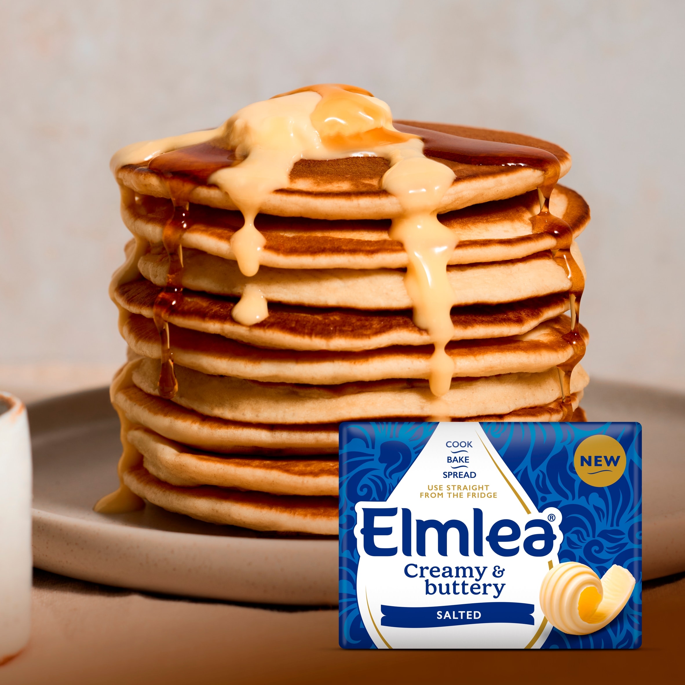 Elmlea Creamy and Buttery Salted Blended Butter 250g thumbnail 3