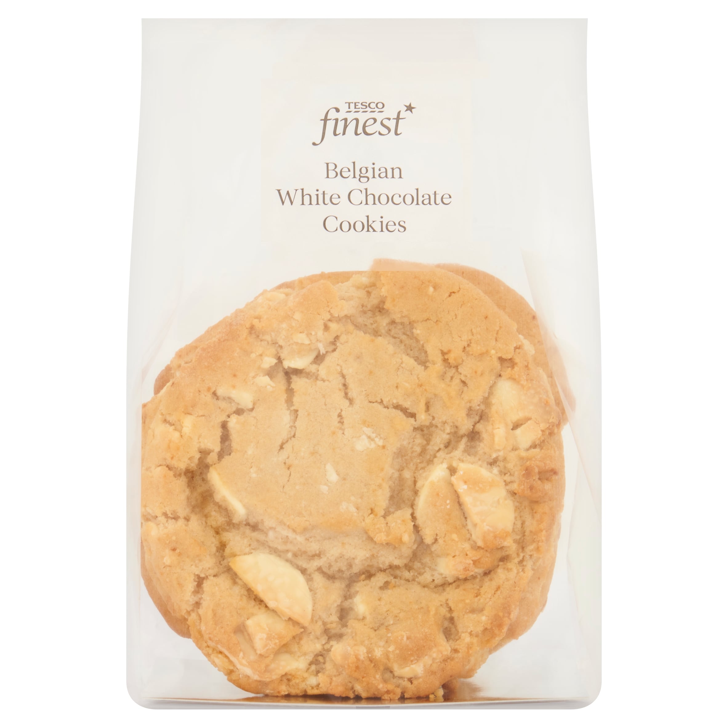 Tesco Finest Belgian White Chocolate Cookie 4 Pack thumbnail 2