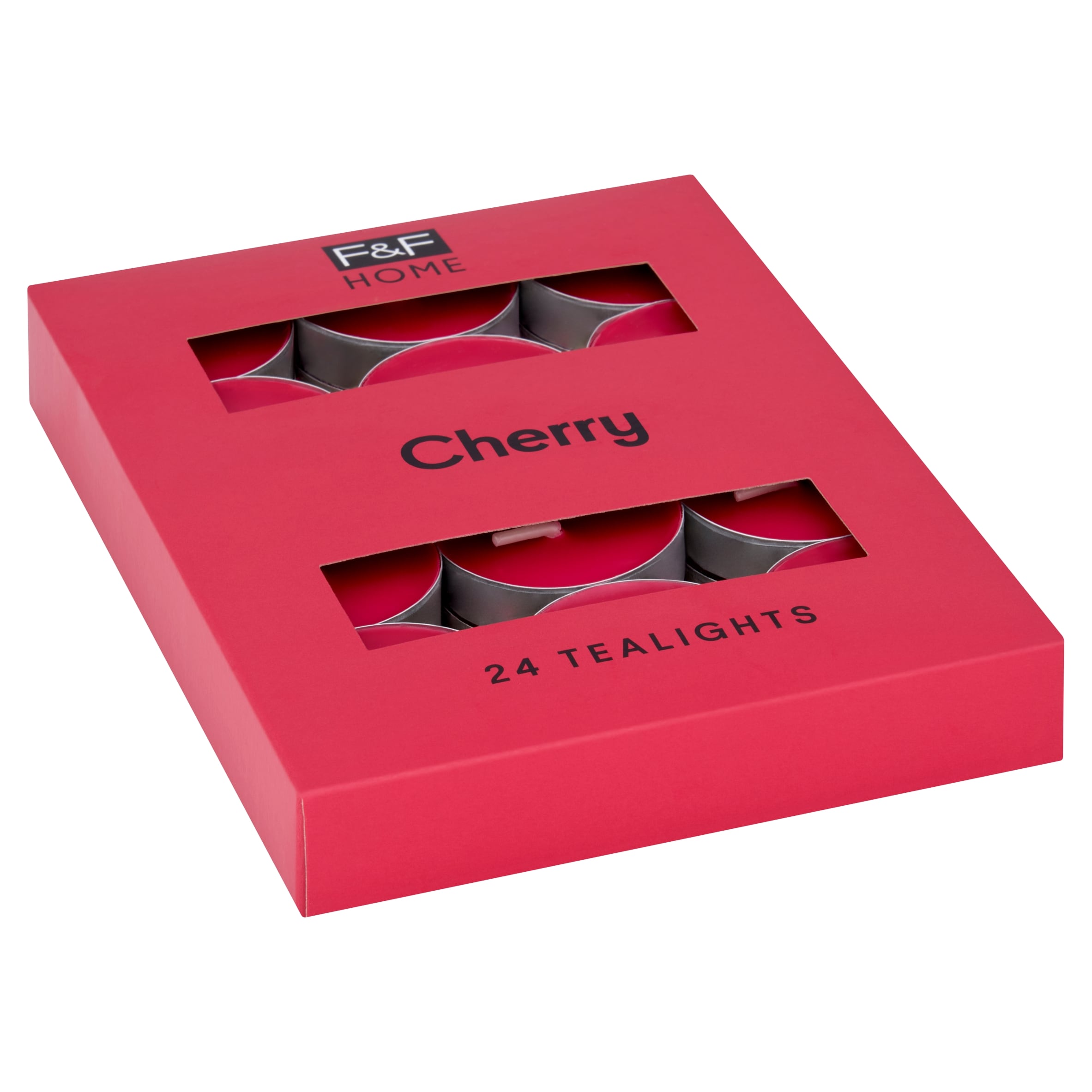 F&F Home Cherry Scented Tealights 24 Pack
