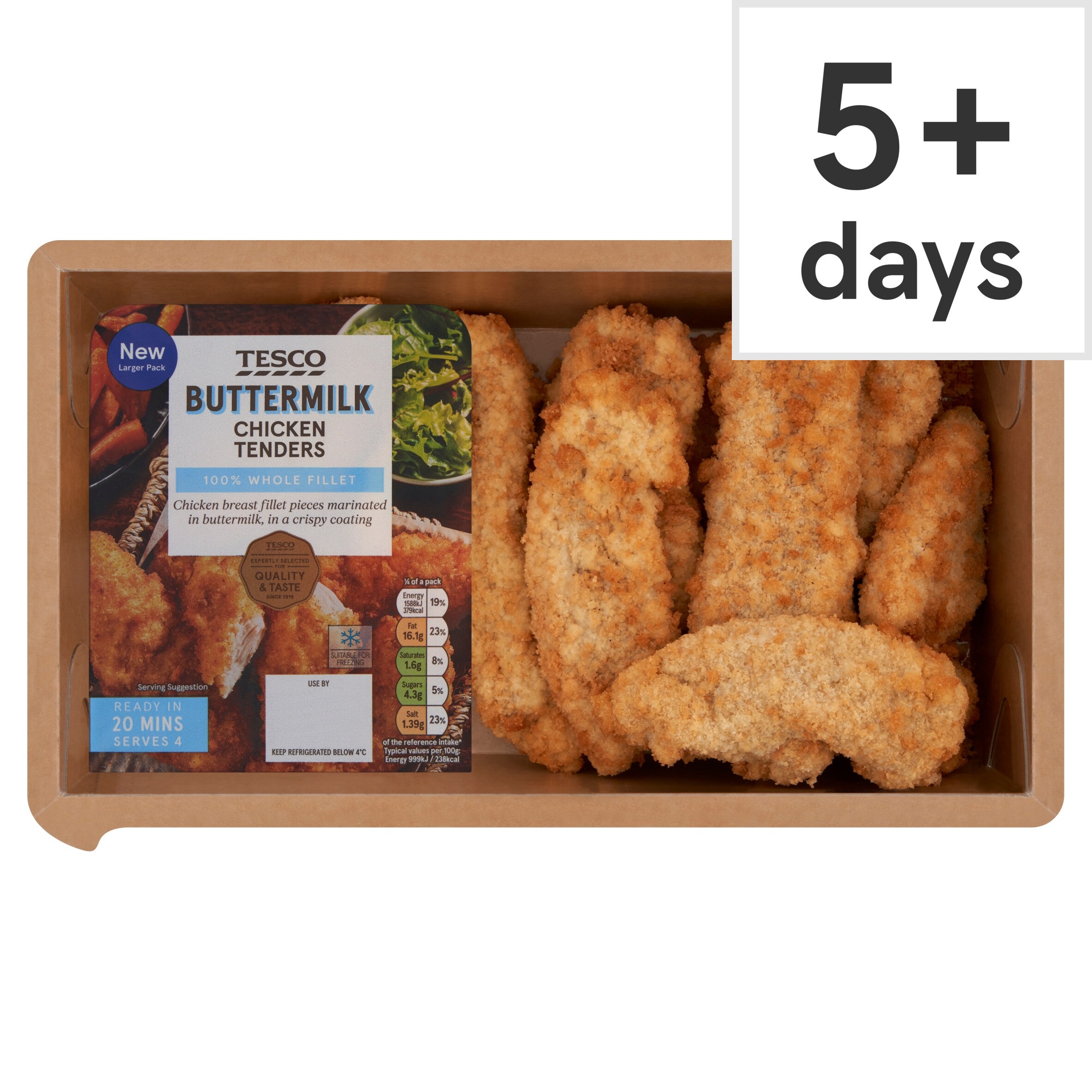 Tesco Breaded Buttermilk  Tenders 710g