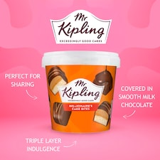 Mr Kipling Millionaire’s Chocolate Caramel Mini Cake Bites 220g thumbnail 2