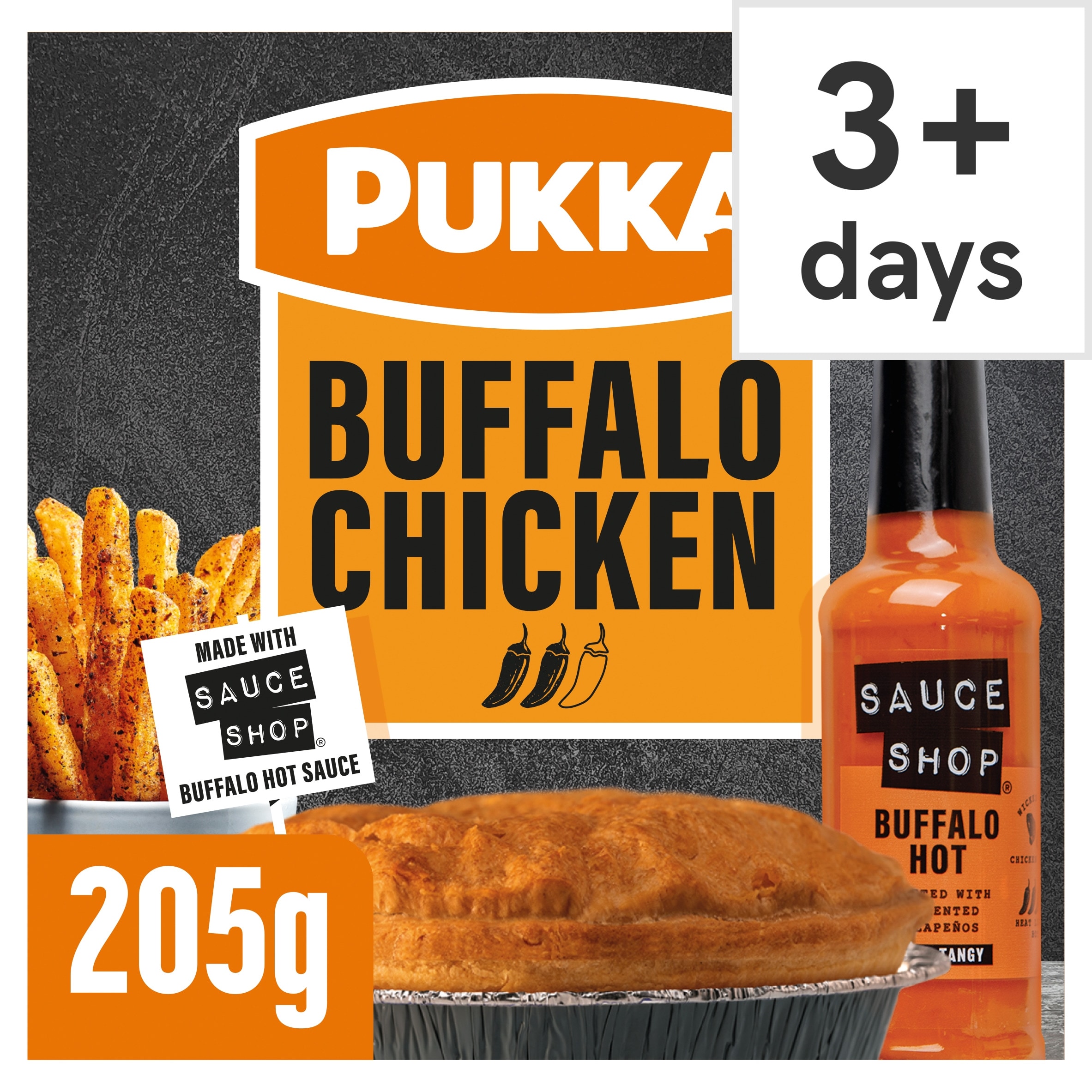 Pukka Buffalo Chicken Pie
