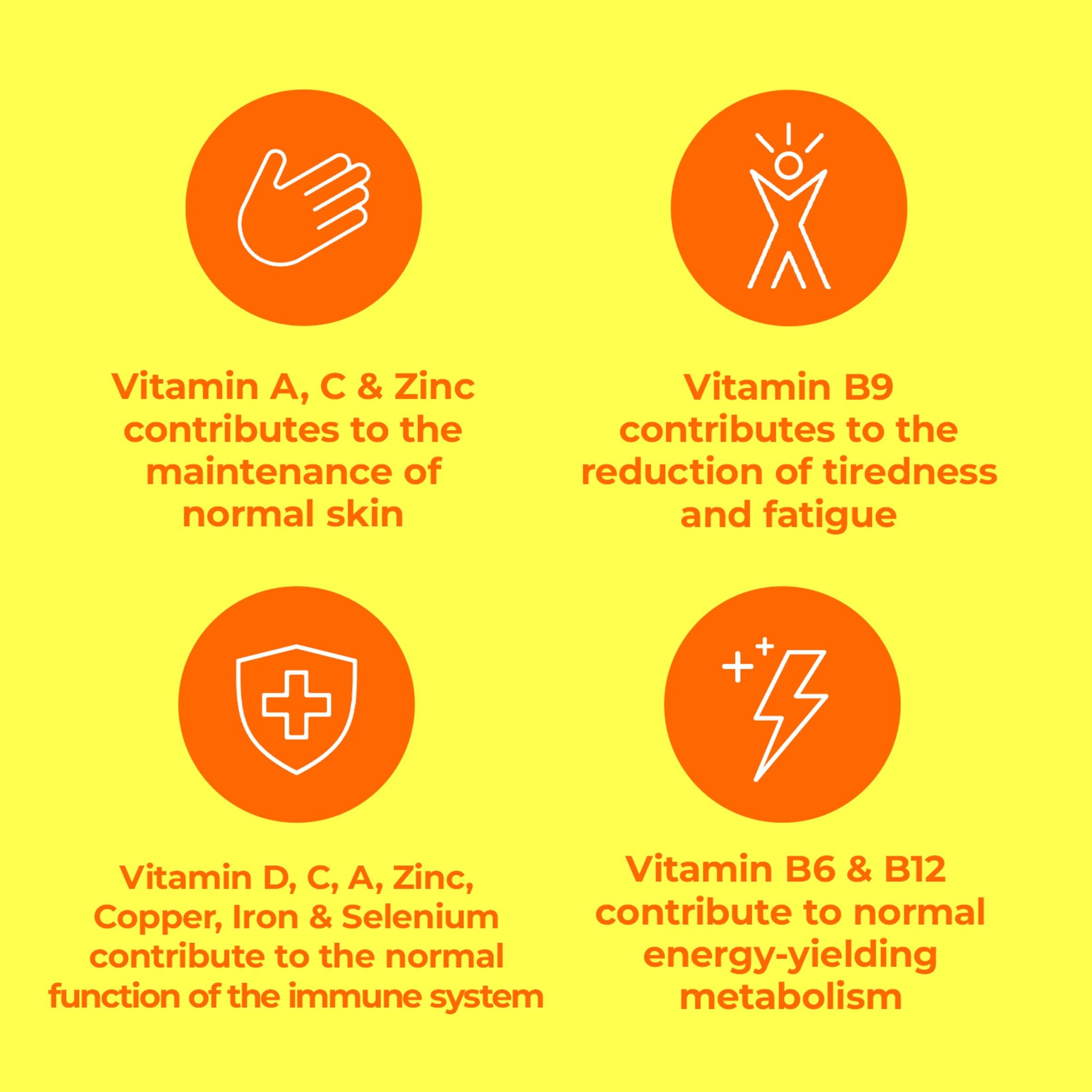 Berocca Immuno Orange Flavour Sugar Free 30 Effervescent Tablets thumbnail 4