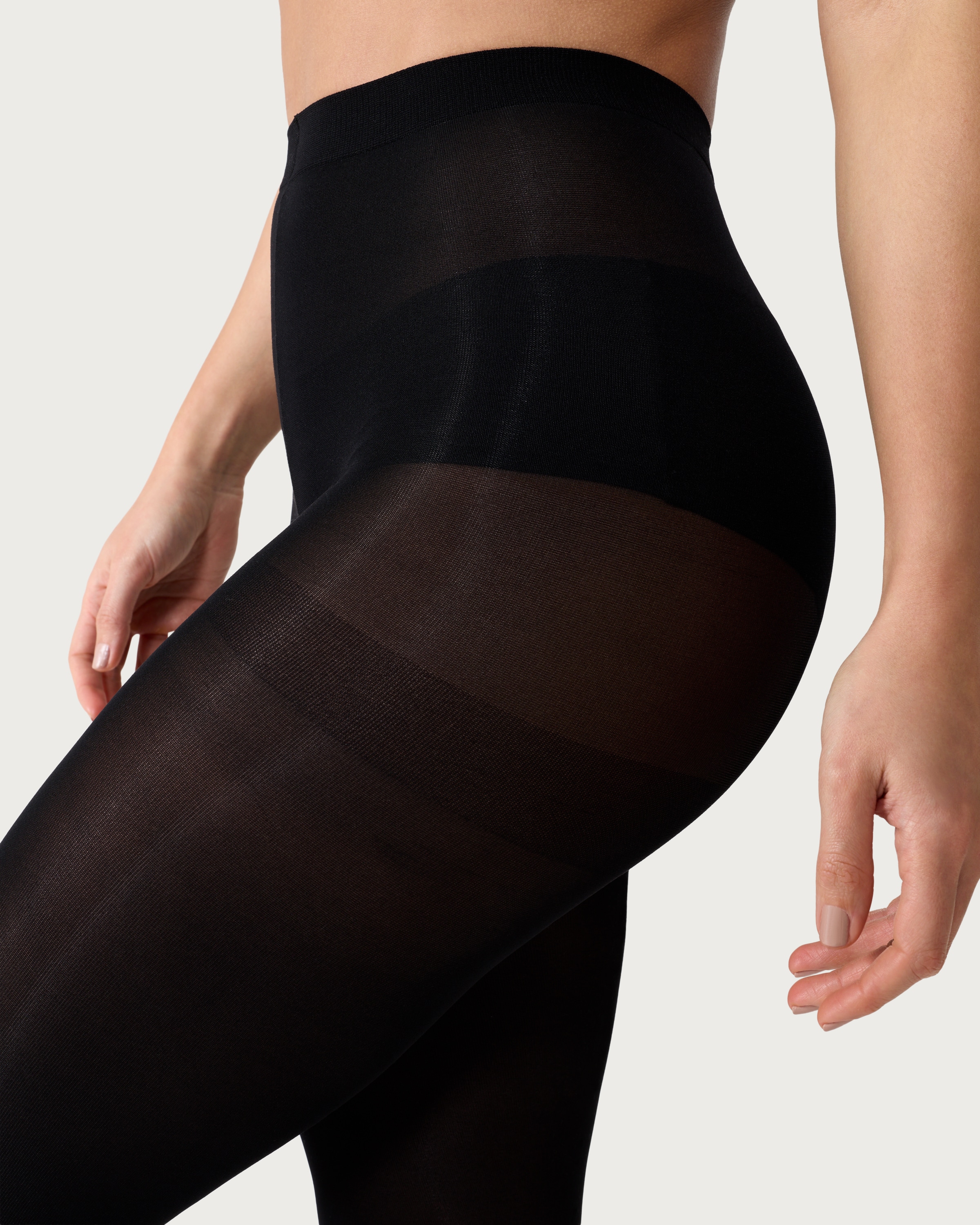 F&F 3-Pack 60 Denier Opaque Tights in Black