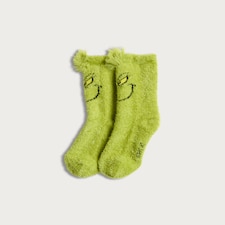 The Grinch Cosy Socks in Green