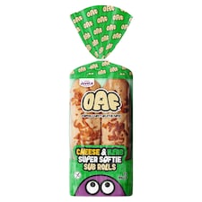Juvela OAF Gluten Free Cheese and Herb Super Softie 2 Sub Rolls