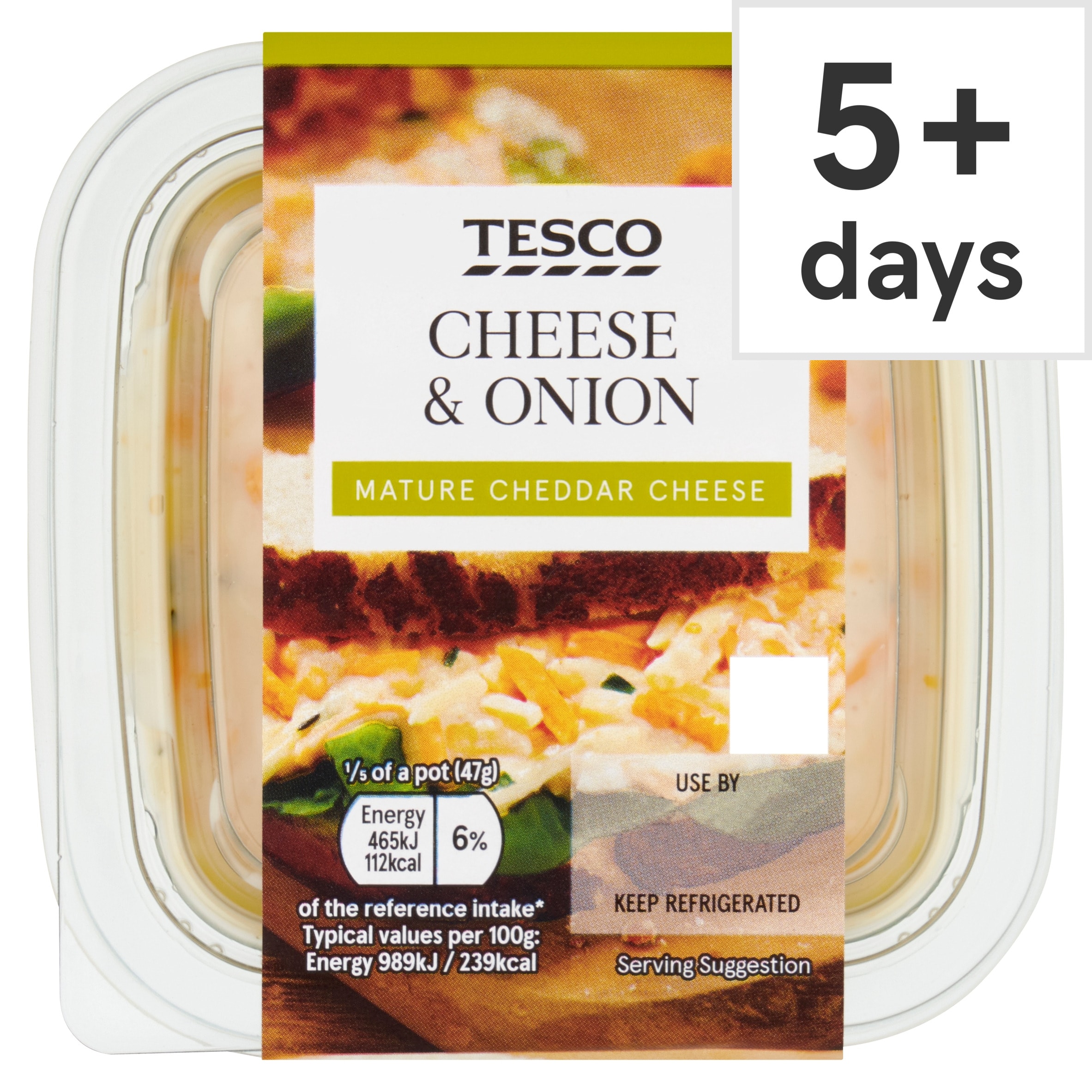 Tesco Cheese & Onion 235g