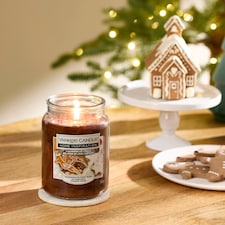 Yankee Candle HI Gingerbread Jingle Large Jar 538g thumbnail 3