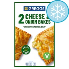 Greggs 2 Cheese & Onion Bakes 288g