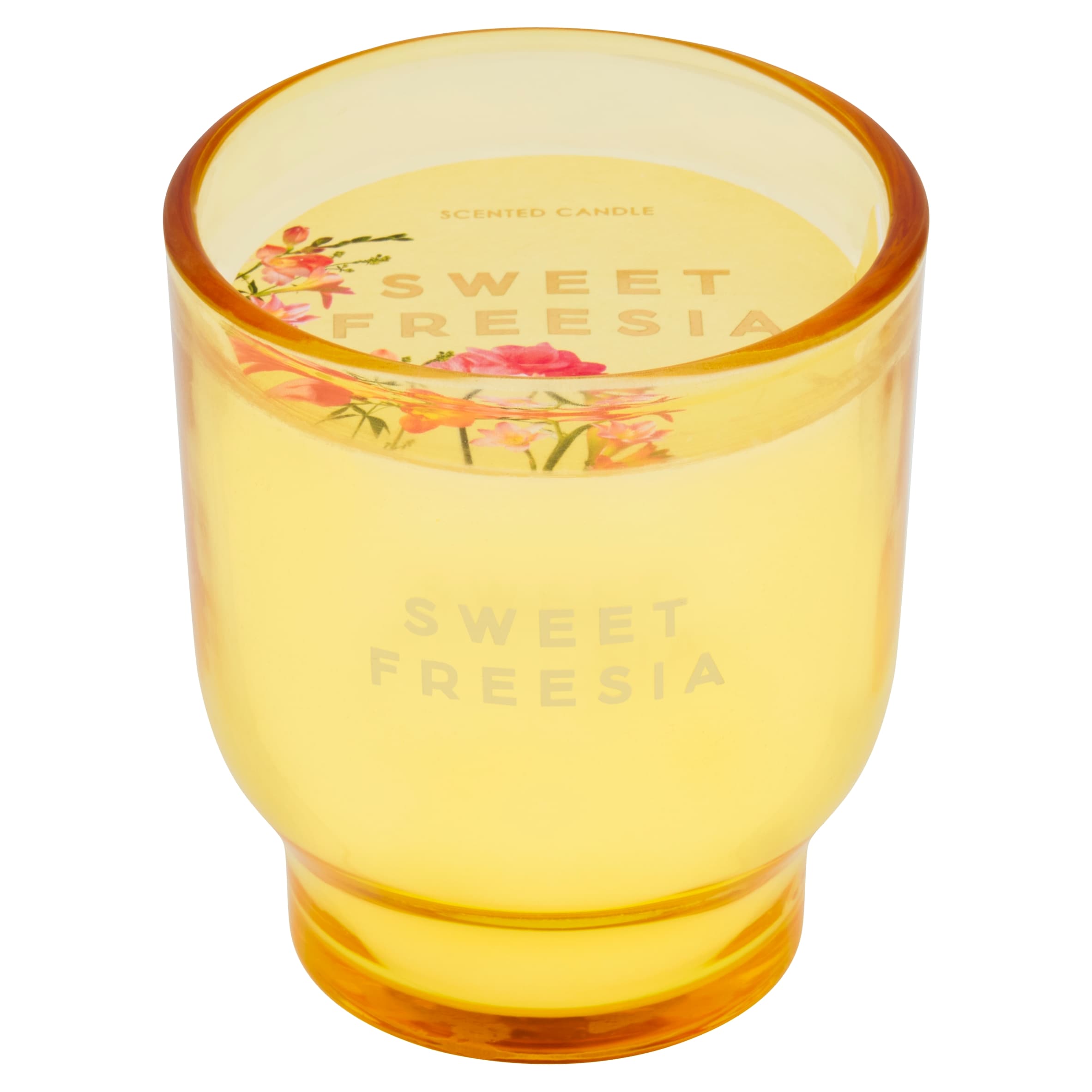F&F Home Floral Bouquet Small Candle Sweet Freesia 155g